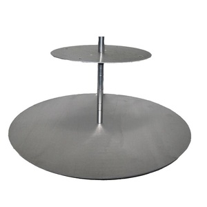 Soporte de pastel de Metal de diseño moderno para servidor de pastel de taza Soporte de servicio de pastel de celebración de fiesta de Navidad y Año Nuevo - Product Image 5