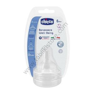 Chicco Wellbeing Baby biberon ciuccio 6 mesi + Mama Flow 2 Pack Silicone