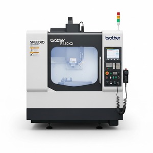 Brother SPEEDIO R450X2 Centre d'usinage CNC vertical, conception compacte, précision et fiabilité, système à double palette, électronique automobile, mono - Product Image 4