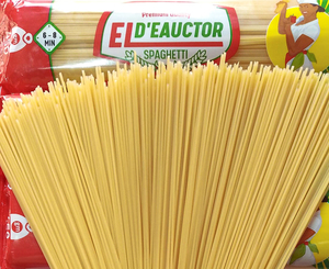 EL-DEAUCTOR Espaguetis Premium 450g |   ISO 9001 y Halal |   Exportador de Pasta de Egipto - Product Image 4