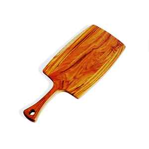 เขียงหั่นชีสอะควาวู้ดทรงสี่เหลี่ยมสีขาวและน้ำตาลขายส่งผลิตในอินเดีย - Product Image 1