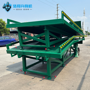 可折叠钢制集装箱坡道10t ce认证的移动式码头坡道，用于仓库装载操作 - Product Image 6