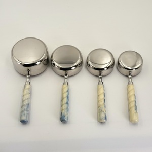 Creative Stainless Steel <b>Measuring</b> Spoon Kitchen Baking <b>Measuring</b> <b>Cup</b> Resin Handle Spice Bean Milk Powder <b>Measuring</b> Spoon - Product Image 5