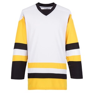 Maillots d'entraînement de l'équipe de la ligue nationale de hockey, tissu polyester épais et respirant de haute qualité, uniforme de hockey sur glace junior et senior - Product Image 2