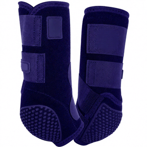 Bottes de protection Euro Cavall Premium bleu marine pour chevaux – Confortables pour la médecine sportive équine 2026 - Product Image 1