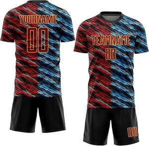 Uniforme de football professionnel pour enfants de nouveau style 100% polyester couleur unie de qualité supérieure dernière conception de qualité supérieure à vendre - Product Image 1