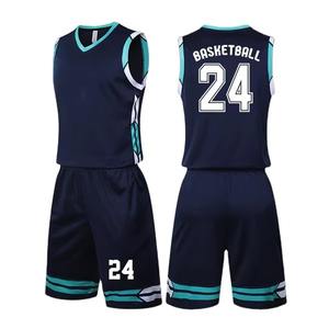 Uniforme de basket-ball d'équipe personnalisé, vente en gros de maillots et shorts imprimés par sublimation, séchage rapide, vêtements de performance confortables et respirants - Product Image 2