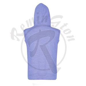 Sudadera con capucha sin mangas para entrenamiento con logotipo personalizado a la venta Sudadera con capucha para gimnasio sin mangas para hombres culturismo para adultos - Product Image 2