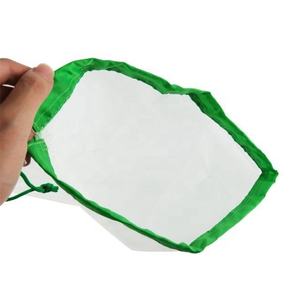 Eco-Friendly Cotton <b>Net</b> <b>Bag</b> with Customizable Size Portable & Recyclable for Cosmetics and Toys - Product Image 3