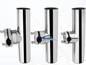 <span class=keywords><strong>MS</strong></span> Factory 316 Support de canne à pêche en acier inoxydable Support de canne à pêche pour bateau de pêche Porte-canne à tourelle pour bateau de yacht Matériel marin Acce - Product Image 3