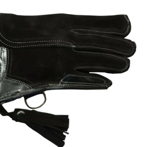 Gants de fauconnerie en cuir de vachette de haute qualité en cuir véritable de qualité supérieure pour la sécurité Meilleure qualité pour les amateurs de fauconnerie - Product Image 4