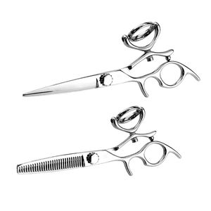 IMANS ENTERPRISES 6.0 Inch Left-Handed Sharp Pakistan 440C Stainless Steel <b>Thinning</b> Barber <b>Scissors</b> 30 Teeth <b>for</b> <b>Hair</b> Styling - Product Image 1