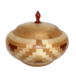 โกศใส่ศพทำจากไม้โกศสำหรับผู้ใหญ่ขี้เถ้าศพทำด้วยมือสไตล์ไม่เหมือนใคร - Product Image 6