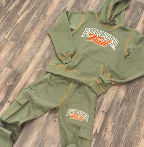 Chándal de Moda Unisex Personalizado con Lavado Ácido, Grueso y Sólido, para Uso Casual y Deportivo, a Precio de Mayoreo - Product Image 5