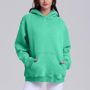 เสื้อฮู้ดดี้ผู้ชายไซส์ใหญ่ สีพื้น ผ้าฝ้ายเฟรนช์เทอร์รี่ สวมใส่สบายๆ สำหรับฤดูใบไม้ร่วง - Product Image 2