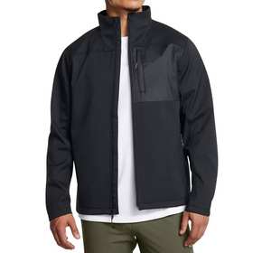 Veste Softshell Sportive à Capuche pour Homme Imperméable Coupe-Vent pour Camping en Plein Air Randonnée Hiver avec Logo Avant - Product Image 3