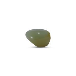 Crisoberyl Ojo de Gato de 3.15 Quilates, Piedra Natural Suelta con Corte Ovalado Pulido, Gemas de Ojo de Gato en Tonos Rojo Marrón Verde - Product Image 3