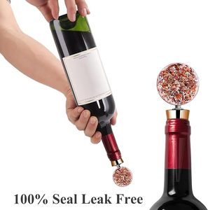 Amazing & Luxurious <b>Wine</b> Bottle Stoppers Stainless Steel <b>Wine</b> Stoppers for Gift Bar Holiday Party Wedding - Product Image 6