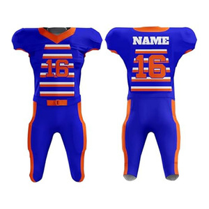 Fábrica confiable de uniformes de fútbol americano con capacidades OEM y ODM para pedidos al por mayor con costuras reforzadas - Product Image 1