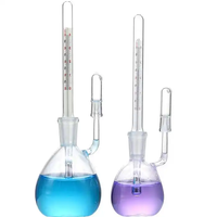 Pycnomètre avec thermomètre intégré, bouteilles de gravité spécifique de 100 ml