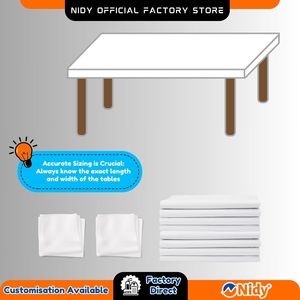 NIDY Couverture de table rectangulaire jetable hygiénique hydrofuge anti-poussière non tissé drap-housse pour les soins personnels de beauté - Product Image 5