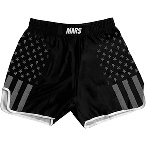 กางเกงมวยไทยขาสั้นพิมพ์ลายสำหรับผู้ชายชุดออกกำลังกายทำจากโพลีเอสเตอร์ใส่ได้ทั้งชายและ100% - Product Image 4