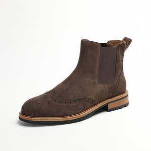 Bottines classiques en daim avec semelle antidérapante et semelle intérieure rembourrée pour femmes, idéales pour le bureau et les réunions professionnelles - Product Image 2