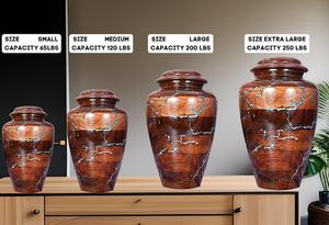 Best <b>Urn</b> for Human ashes <b>Large</b> Adult for Ashes Personalized Burial for Funeral adult solid cremation plain funeral human <b>urns</b> - Product Image 5