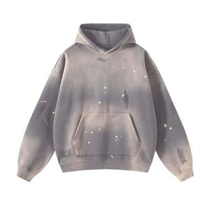 Nuevo diseño hecho a medida vintage transpirable propio logotipo Sudadera con capucha/estilo callejero en blanco más nuevo diseño lavado ácido Sudadera con capucha - Product Image 2