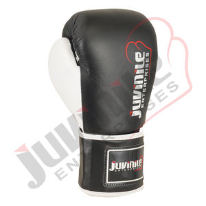 High Quality Custom Made Black Pro Boxing <b>Gloves</b> Genuine Cowhide Leather Adult Sparring Punching <b>Moisture</b> Wicking Best <b>Gloves</b> - Product Image 2
