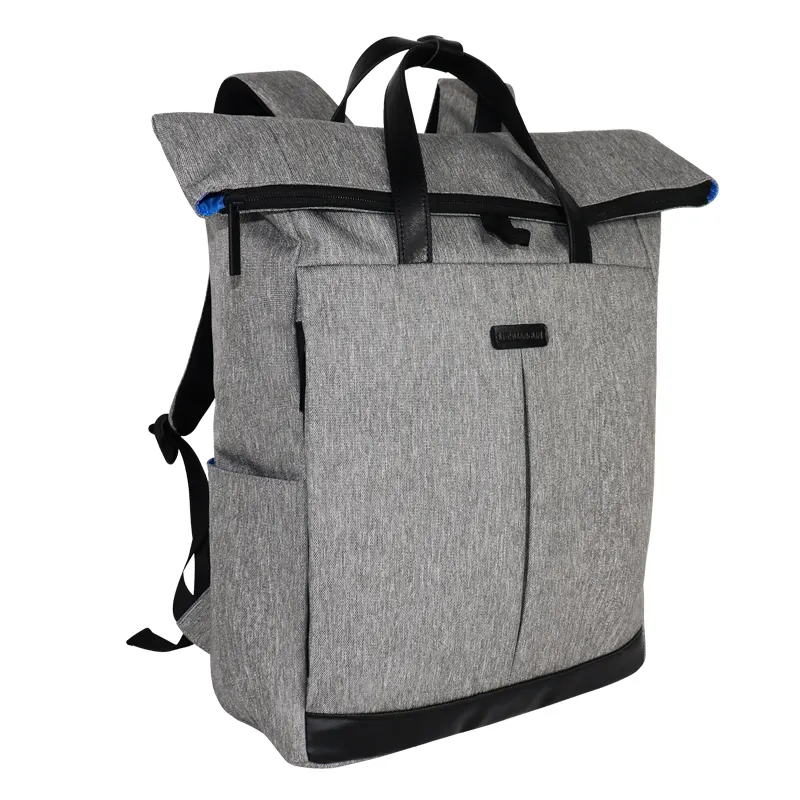 حقائب ظهر حاسب محمول من البوليستر RPET مقاومة للماء تتميز بالمبيعات العالية مع حقيبة ظهر خاصة للدفتر من طبقات داخلية مناسبة للحياة اليومية للرجال
