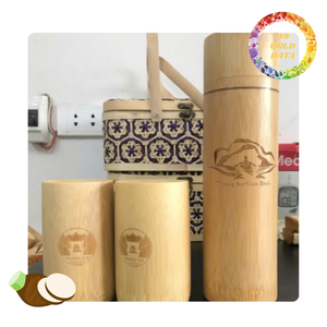 ขวดเก็บความร้อนไม้ไผ่น่ารัก | สินค้าอเนกประสงค์และสะดวกสบายสำหรับการใช้งานประจำวัน | ต้นกำเนิดเวียดนาม - Product Image 4
