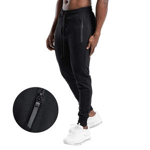 Pantalon de jogging sur mesure pour hommes, vêtements de rue, pantalon de jogging empilé, ceinture élastique en coton, tenue décontracté, vente en gros - Product Image 5
