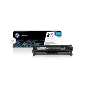 Cartucho de Tóner Original HP 304A Negro para Impresoras LaserJet, Cartucho de Tóner CC530A HP - Product Image 1