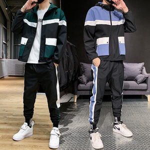 Fabricant de nouveaux modèles de haute qualité à la mode pour hommes prix bon marché Survêtement pour hommes jogging en nylon pour adultes - Product Image 2