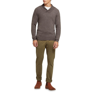 กางเกงชิโนสำหรับผู้ชายกระเป๋าไนล่อนแบบเรียงซ้อนกันยืดได้ผ้าคอตตอนแบบลำลองผ้า100% - Product Image 5