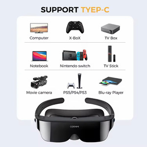 Lunettes intelligentes 3D CORNMI X7 Lite à porter sur la tête, résolution OLED 3,5-4K, écran géant super clair, affichage cinéma - Product Image 2