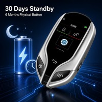 Clé de voiture intelligente Kaifute CF960 améliorée avec écran LCD, compatible Apple Find My 3ème génération, localisateur OBD, entrée sans clé, écran IPS, 2 couleurs, sortie d'usine
