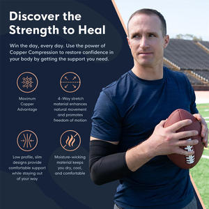 Mangas de brazo clásicas con corte moderno adecuado para actividades deportivas al aire libre y marca - Product Image 6