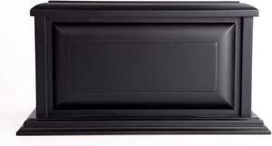 Urna de madera negra profesional para cenizas, urnas de cremación para adultos - Product Image 5