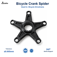 Fabrication sur mesure de manivelle de vélo en aluminium par usinage CNC de précision