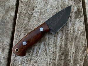 Couteaux d'extérieur de luxe de haute qualité faits à la main sur mesure lame en acier inoxydable manche en bois de rose Camping Skinner Hunting-DIY Industrial - Product Image 3