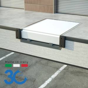 Electrohydraulic Dock Leveler Hinged Lip Integrated Boxframe For HACCP Clean <b>Environments</b> Made In Italy - Product Image 4