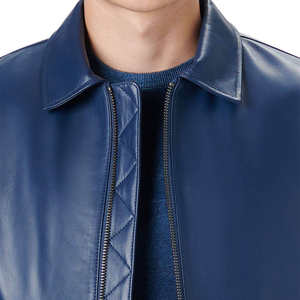 Customizable Slim Fit Durable Genuine Leather <b>Motorcycle</b> <b>Jacket</b> for Men <b>Vintage</b> Biker Coat for Racing Rider <b>jacket</b> for men - Product Image 3