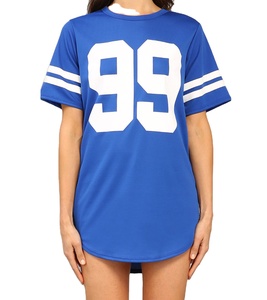 Popular deportes moda fútbol americano Jersey manga corta 3D rayas hecho a medida propio nombre del equipo número transferencia de calor más tamaño - Product Image 1