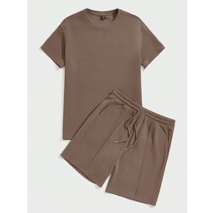 Prix de gros, tenue 2 pièces pour garçons, t-shirt à manches courtes, vêtements décontractés d'été, imprimé lettres, ensembles de vêtements pour garçons de BD - Product Image 3