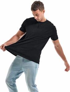 Camiseta Deportiva para Hombre, Verano, Casual, Secado Rápido, Tejido Suave, Ajuste Elegante, Transpirable, Fácil Movimiento, Ligera, Resistente, Uso Diario - Product Image 5