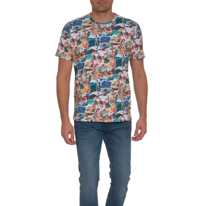 T-shirts de conception d'impression par sublimation pour hommes T-shirts de haute qualité, respirants, de grande taille, avec logo personnalisé, service OEM pour hommes - Product Image 3