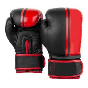 Gants de boxe en cuir MMA pour sparring avec des prix raisonnables de logo personnalisé Vêtements d'arts martiaux Gants MMA en couleur personnalisée - Product Image 1