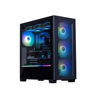 Boîtier d'ordinateur de bureau ATX PHANTEKS XT523 Mid Tower avec panneau latéral ultra-transparent, refroidissement par eau 360 et connecteur arrière